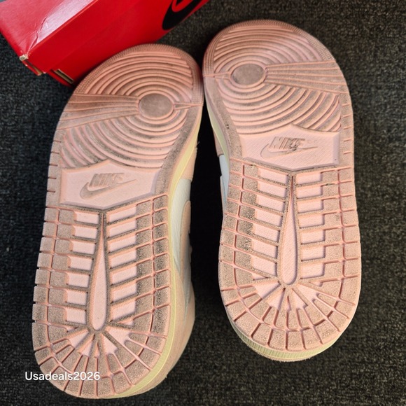 Nike Air Jordan 1 Retro High OG Washed Pink White Sail FD2596-600 wmns 11.5 M 10 - Picture 10 of 11
